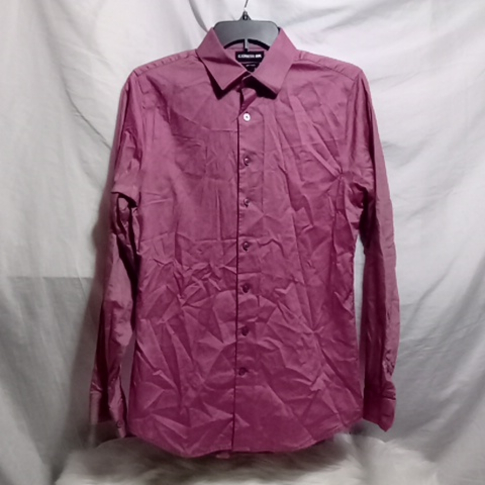 (C-19) SALE! Express 1MX Extra Slim Men's Button Down Shirt Sz.SP Like New